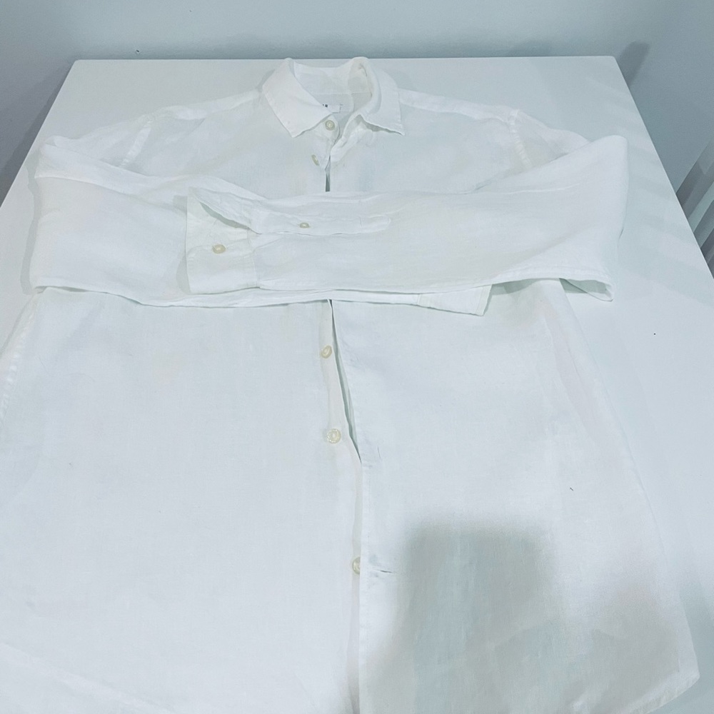 Gap 100% linen shirt standard fit S
